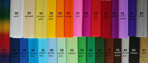 Krepp papier rolle - krepp,