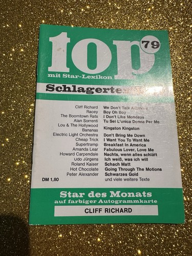 Top schlagertextheft - top,
