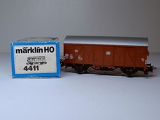 Märklin Spur H0 4411 Güterwagen 131 5 016 der DB braun Schlusslicht in OVP