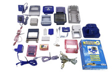 Gameboy Handheld Zubehör Konvolut Lupe Licht Kabel Konvolut BASTLER ERSATZTEILE