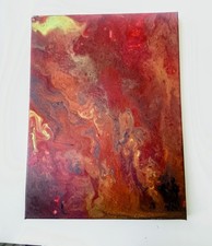 Acrylbild auf leinwand - auf,