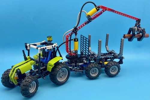 Lego technic tractor with - -,