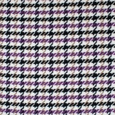 Tweed stoff hahnentritt lila - tweed,