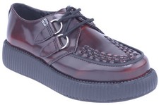 TUK BURGUNDY Smooth Leather