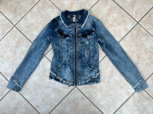 Tredy jeansjacke blau mit - tredy, 36
