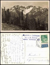 Spitzingsee-Schliersee Oesterr. u. bayr. Schinder - Fotokarte 1960