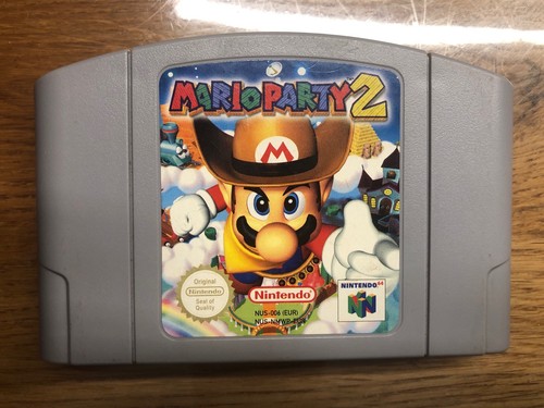 N64 mario party2 - n64,
