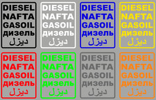 Aufkleber Diesel Nafta Gasoil