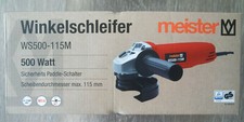 Meister Winkelschleifer WS 500-115 M
