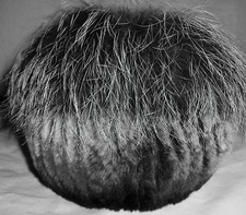 Luxus Pelzmütze Chinchilla Mütze  Oversize Edel Extravagant  Geschenk