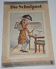 Die schulpost von - von, 1947
