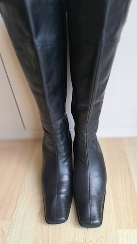 Winterstiefel aus leder - aus, in