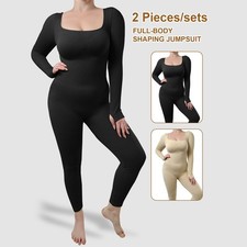 Übergröße Shapewear Damen Bauchweg Body Shaper Mieder Taillenformer Bodysuit