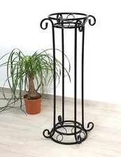 Blumensäule metall schwarz - blumensäule,