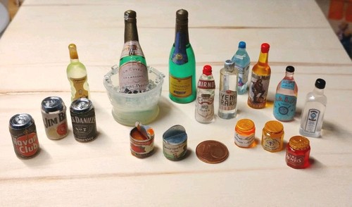 Getränke set miniatur - getränke,