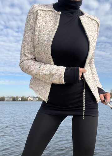 Sexy kurz jacke - jacke, gr.xs/34