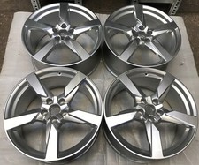 4 Orig Audi Alufelgen 9Jx19 ET52 8S0601025AA Audi TT TTS TT RS FV POLYGON  F3380