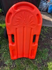 Schwimmbrett Schwimmhilfe Schwimmen Schwimmboard Kunststoff Gebraucht orange