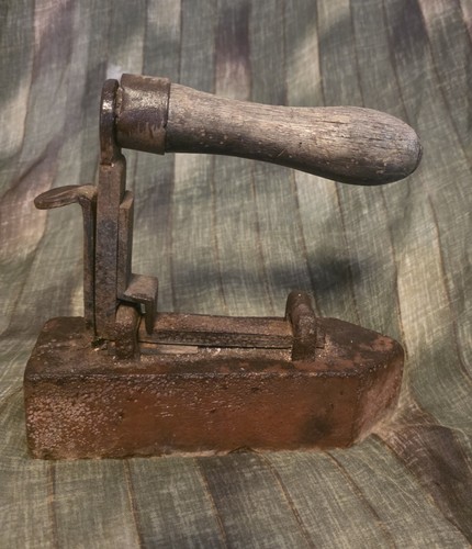 Antik bügeleisen gusseisen - antik,