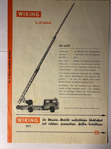 Wiking bildpreisliste 1973 - wiking,,