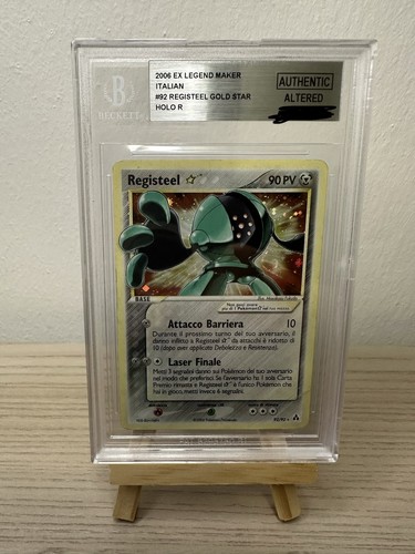 Pokemon karte registeel gold - karte,