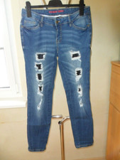 Fetzen-Jeans blau  Gr. 40  NEU
