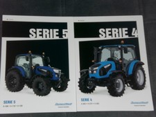 LANDINI SERIE 5, SERIE 4 Traktoren Prospektblätter von 2022 ( 4094 )