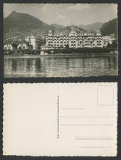 Schweizer alte Echt Foto AK Montreux Grand Hotel Eden Schweiz SeeBerg