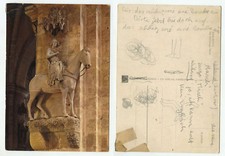 03479 - Bamberg - Der Bamberger Reiter - alte Ansichtskarte - beschrieben