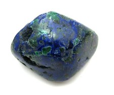 Trommelstein Azurit-Malachit