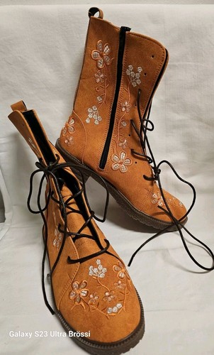 Boots stiefel blumen - gr.39,