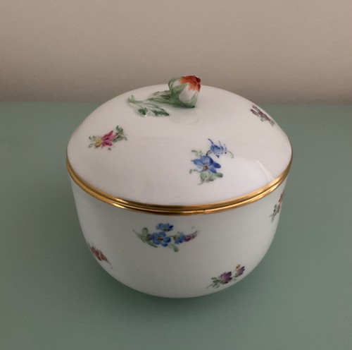 Meissen porzellan zuckerdose - meissen,