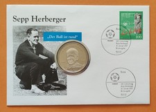 Sepp Herberger Numisbrief vom