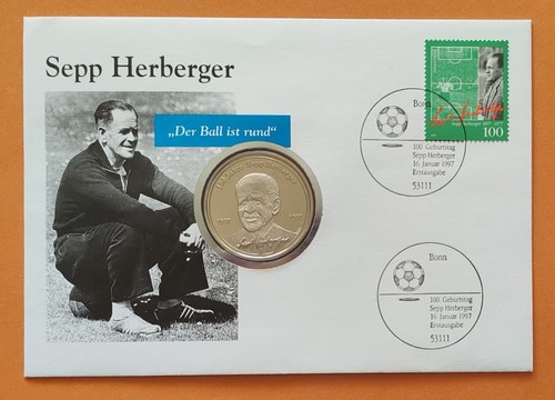 Sepp herberger numisbrief - sepp,