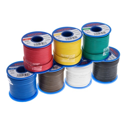 Litzensortiment 75mm cu - litzensortiment, 0,75mm²
