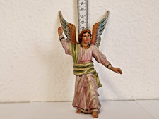 Alte Krippenfigur / Engel ca. 11,5cm / Holz Handgeschnitzt