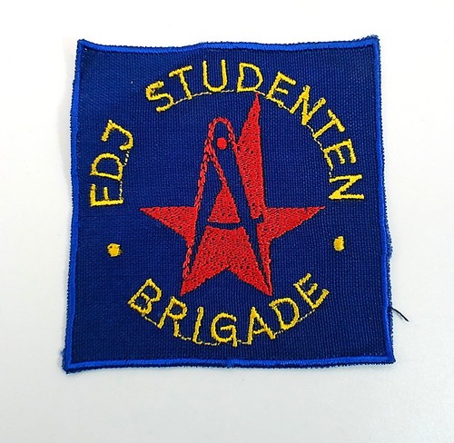 Original aufnäher fdj hemd - original,
