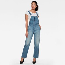 G-Star Damen Denim Lily Denim Overall Women Antic Faded Marine Blue Größe: S