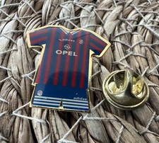 Pin FC Bayern München OPEL Retro Trikot Fußball Bundesliga