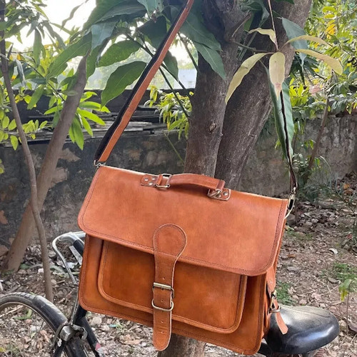 Tasche leder laptop - tasche,