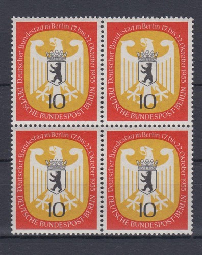 Berlin 129 4er block deutscher - 129,