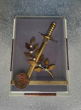 Mini Ehrendolch 25 Jahre treue Dienste Offizier NVA in Schmucketui DDR