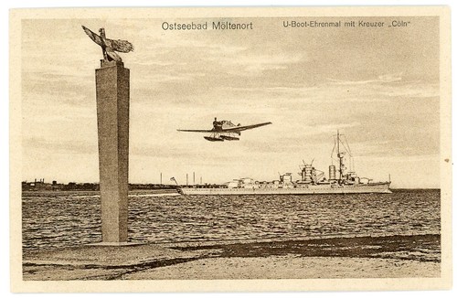 Kiel boot ehrenmal - ak,