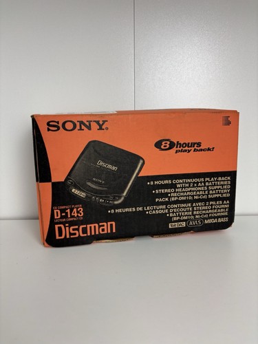 Sony discman 143 neu - d-143,