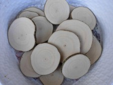 15 x Holzscheiben 0,5