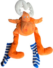 IKEA Älg Barnslig Sockenelch Elch Orange Kuscheltier Stofftier Plüschtier 35cm