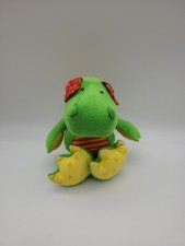 Sigikid - Drache - grün - ~ 17cm - mit Halstuch - guter Zustand - gebraucht 