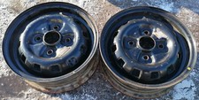 2 Felgen 4 1/2 Jx13ET44, Hyundai Accent - Typ X-3, Bj.1994 bis 1999 - Alcar 4260