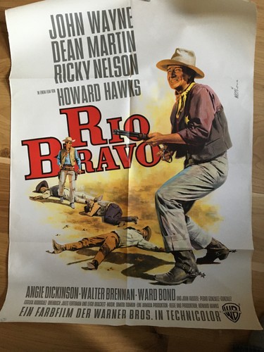Rio bravo kinoplakat - kinoplakat, poster