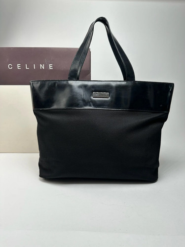 Vintage celine canvas - canvas, patent